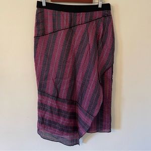 Per Se by Carlisle Plaid Skirt